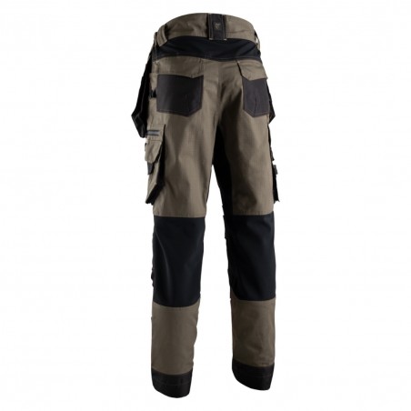 Coverguard - Pantalon de travail avec tissu Ripstop Stretch CRISTOBAL marron
