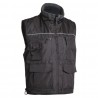 Coverguard - Gilet sans manches réversible imperméable et polaire Froid CARISTE noir