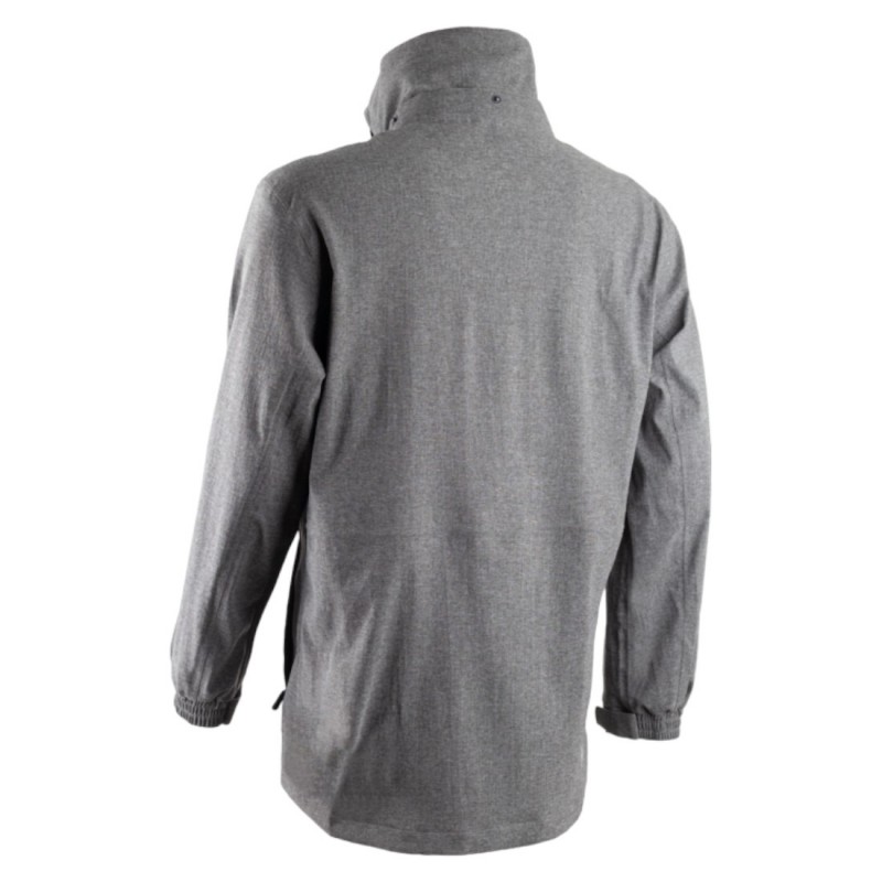 Coverguard - Parka de pluie imperméable 2 couches avec capuche amovible CAMELLO gris chiné