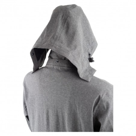 Coverguard - Parka de pluie imperméable 2 couches avec capuche amovible CAMELLO gris chiné