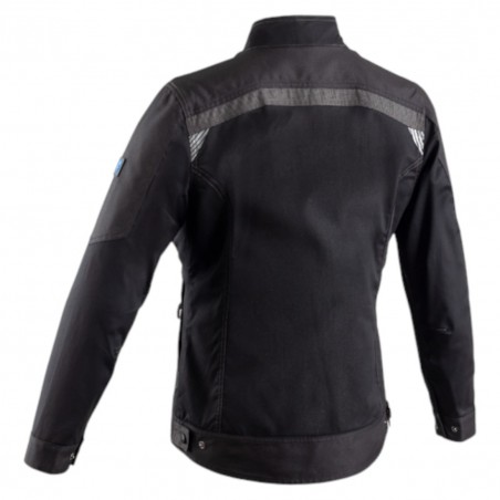 Coverguard - Veste de travail pour Femmes dos rallongé CASITA noire et bleue