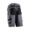 Coverguard - Bermuda de travail pour Homme avec réhausse dos Stretch BARU gris