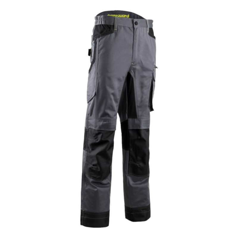 Coverguard - Pantalon de travail pour Homme avec réhausse dos Stretch BARU gris