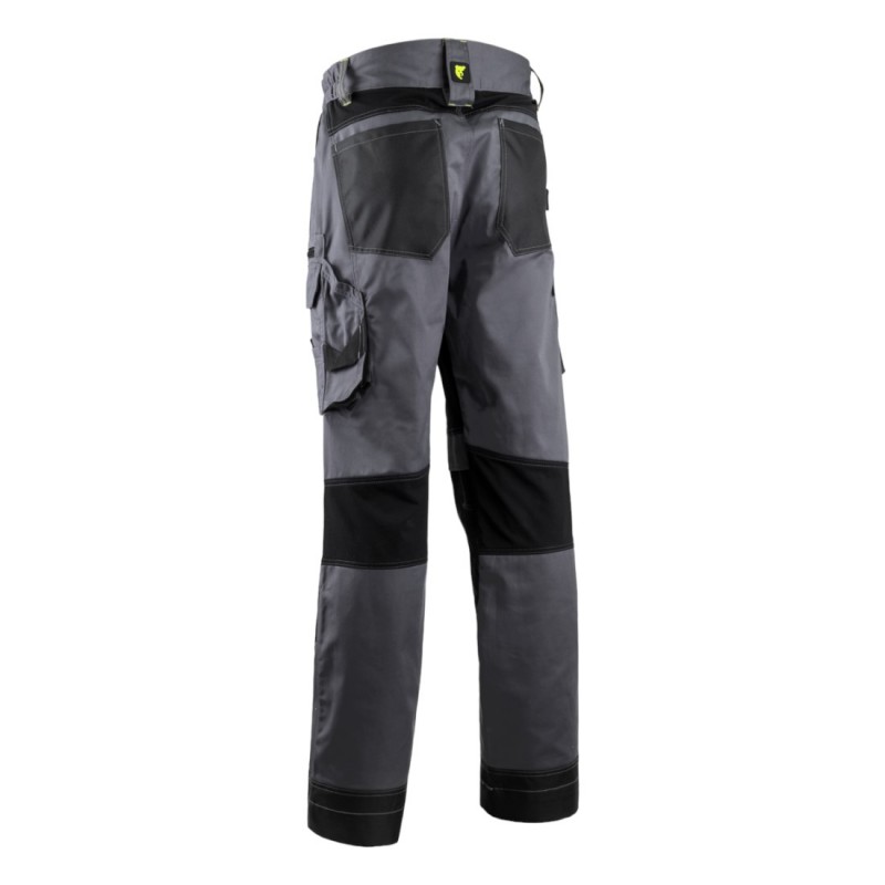 Coverguard - Pantalon de travail pour Homme avec réhausse dos Stretch BARU gris