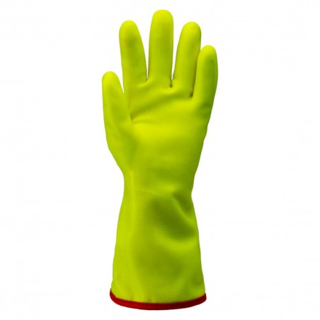 Coverguard - Gants étanches en PVC contre le froid avec manchette longue 35cm EUROWINTER F110 (Pack de 6)