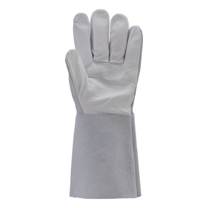 Coverguard - Gants de soudeur en croute de bovin antistatique manchette 15cm EUROWELD 200 (Pack de 10)