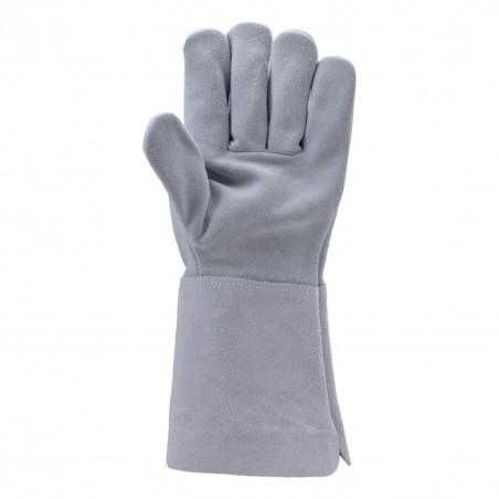 Coverguard - Gants de soudeur en croute de bovin antistatique manchette 15cm EUROWELD 140 (Pack de 10)