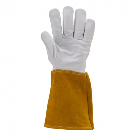 Coverguard - Gants de soudeur en fleur de chèvre manchette 15cm EUROWELD 100 (Pack de 10)