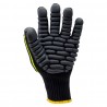 Coverguard - Gants anti-vibration renforcés paume enduction Latex EUROSTRONG VIBE (Pack de 6)