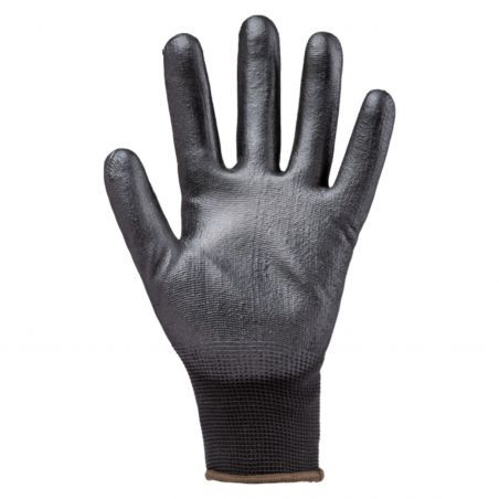 Coverguard - Gants grip en milieu sec paume enduite PU EUROLITE 13P110 (Pack de 10)