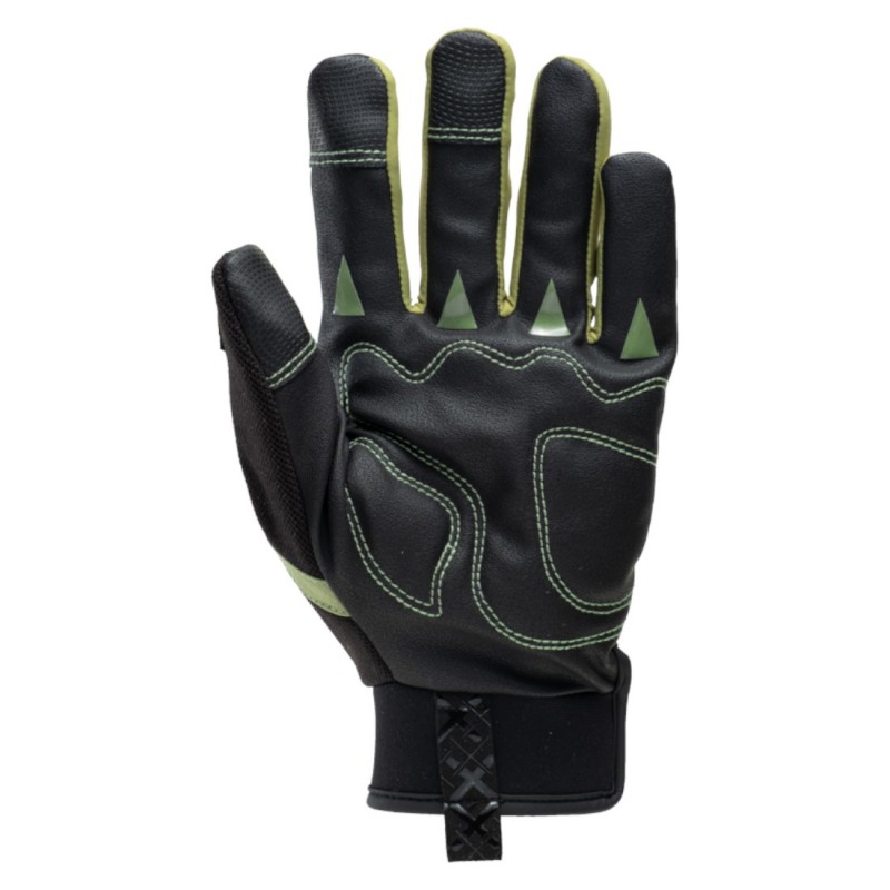 Coverguard - Gants mécanicien paume en similicuir PU avec fermeture velcro EUROLITE MX200 (Pack de 5)