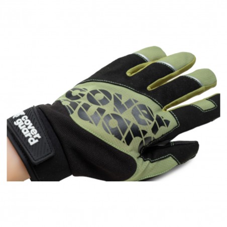 Coverguard - Gants mécanicien paume en similicuir PU avec fermeture velcro EUROLITE MX200 (Pack de 5)