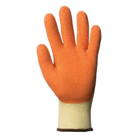 Coverguard - Gants de bricolage en Polyester enduction Latex orange EUROSTRONG 10L800 (Pack de 5)