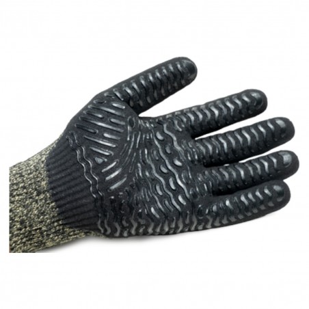 Coverguard - Gants anti-chaleur et anti-coupures de protection maximale double enduction Nitrile coupure F EUROHEAT CUT F (Pack 