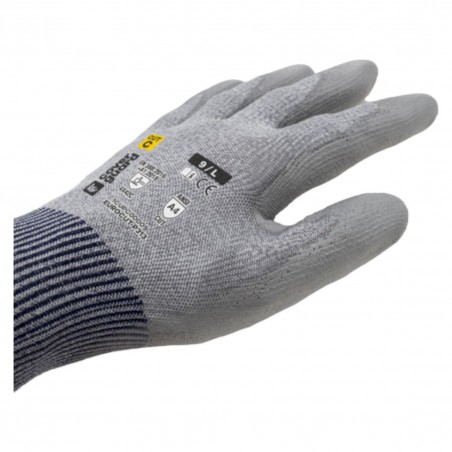 Coverguard - Gants anti-coupures en milieu sec coupure C paume enduite PU tactile EUROCUT P313 (Pack de 10)