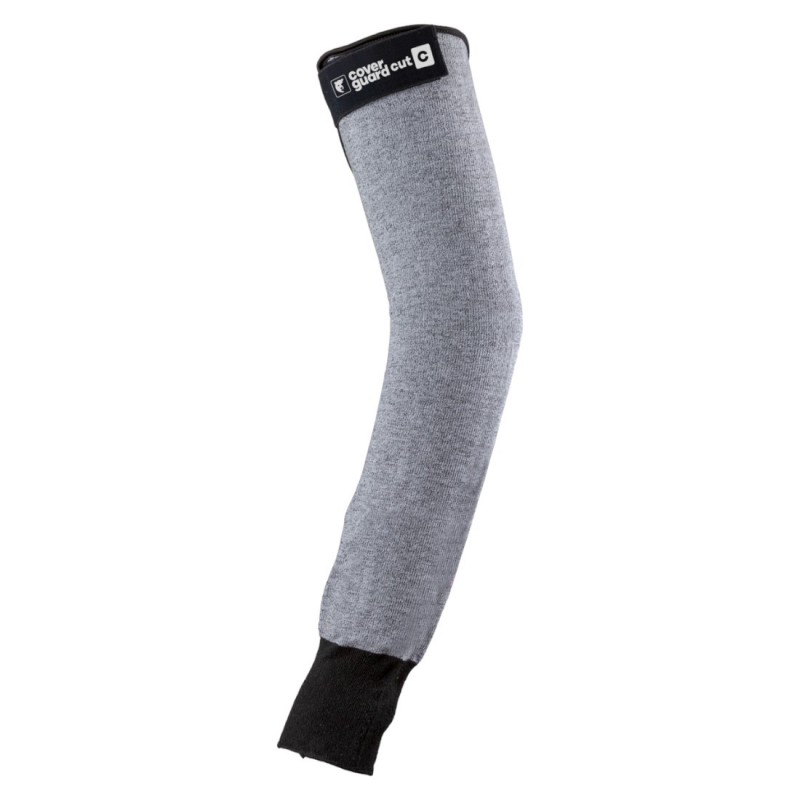 Coverguard - Manchettes anti-coupures grise en fibre HDPA 60cm de long EUROCUT SLEEVE 600 (Pack de 12)