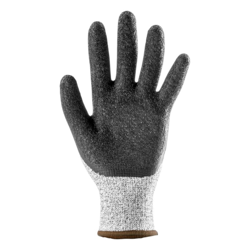 Coverguard - Gants anti-coupures grip exceptionnel en milieu humide paume enduit Latex coupure D EUROCUT SC580L (Pack de 5)