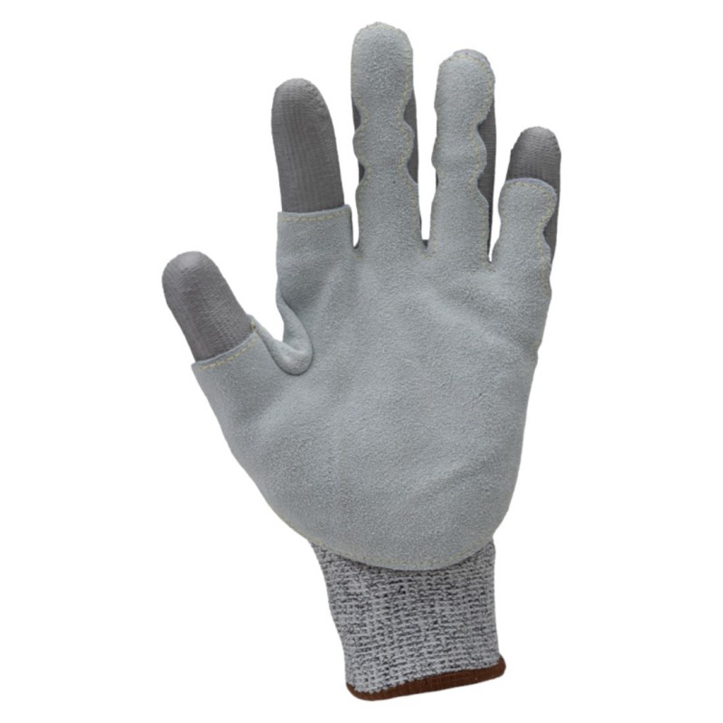 Coverguard - Gants anti-coupures enduit PU gris coupure D EUROCUT STRONG P110 (Pack de 10)