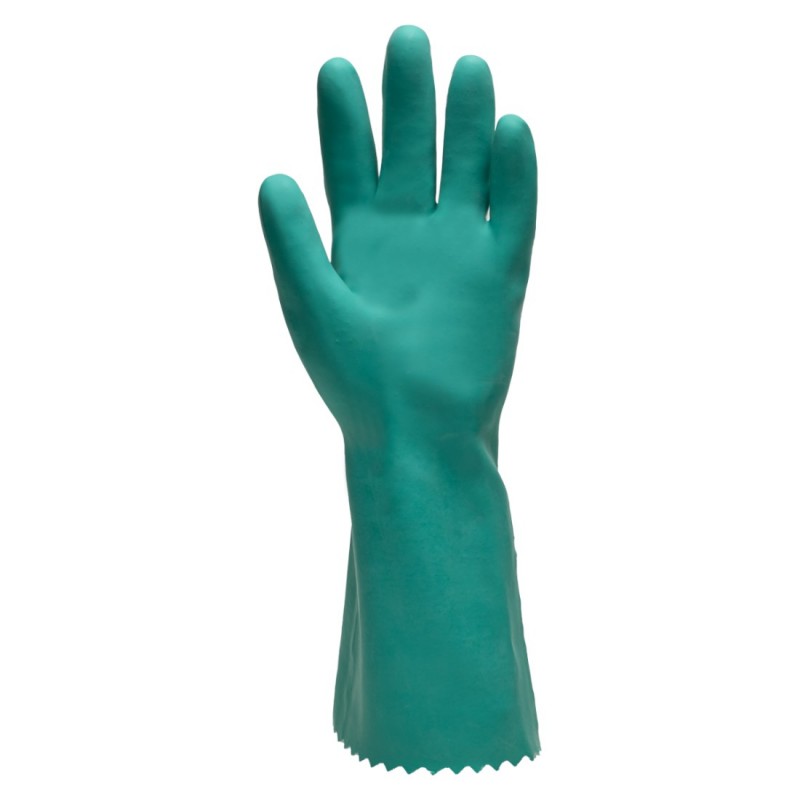 Coverguard - Gants de protection chimique en Nitrile longueur 35cm EUROCHEM NI550 (Pack de 12)