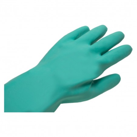 Coverguard - Gants de protection chimique en Nitrile longueur 35cm EUROCHEM NI550 (Pack de 12)