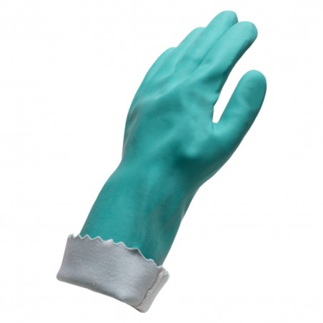 Coverguard - Gants de protection chimique en Nitrile longueur 35cm EUROCHEM NI550 (Pack de 12)