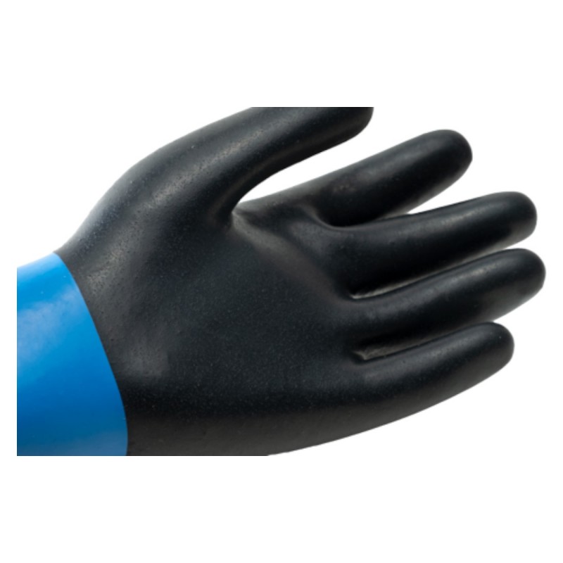 Coverguard - Gants de protection chimique en Néoprène sur support Coton EUROCHEM NE530 (Pack de 12)