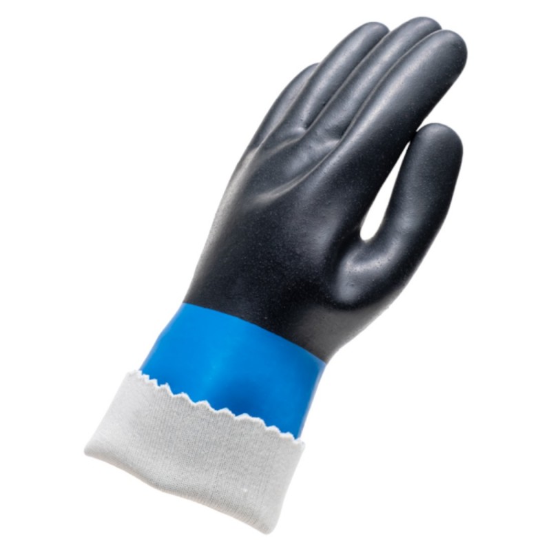 Coverguard - Gants de protection chimique en Néoprène sur support Coton EUROCHEM NE530 (Pack de 12)