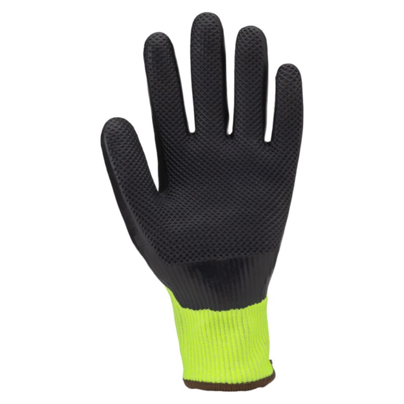 Coverguard - Gants anti-coupures avec paume enduite Latex spécial verre EUROCUT STRONG L440 (Pack de 10)