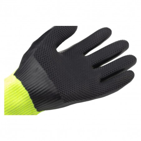Coverguard - Gants anti-coupures avec paume enduite Latex spécial verre EUROCUT STRONG L440 (Pack de 10)