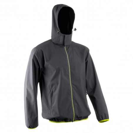 Coverguard - Veste coupe vent softshell Anthracite/Lime FROGGY