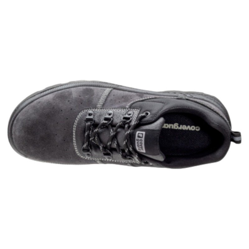 Coverguard - Chaussures de sécurité Anthracite MANGANITE (Basse Cuir velours S1P)