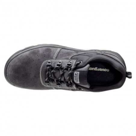Coverguard - Chaussures de sécurité Anthracite MANGANITE (Basse Cuir velours S1P)