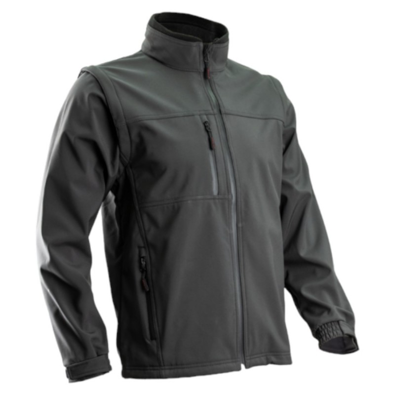 Coverguard - Veste Softshell Gris YANG 2/1 (310g/m2)