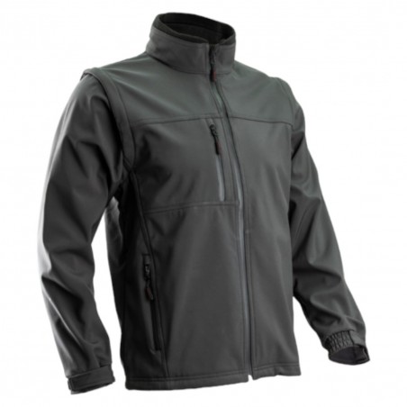 Coverguard - Veste Softshell Gris YANG 2/1 (310g/m2)