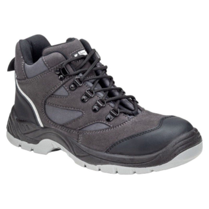 Coverguard - Chaussure de sécurité Anthracite SILVER (Haute Cuir velours S3)