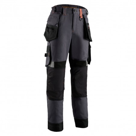 Coverguard - Pantalon couleur Gris anthracite/Citrouille CRISTOBAL (Conditionnement)