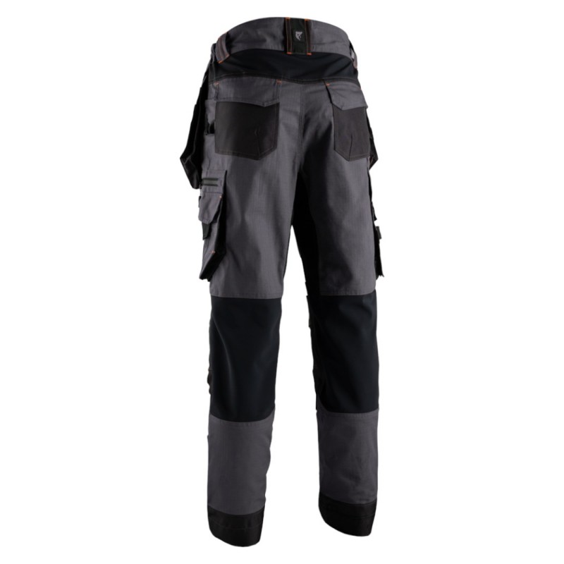 Coverguard - Pantalon couleur Gris anthracite/Citrouille CRISTOBAL (Conditionnement)
