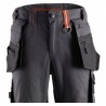 Coverguard - Pantalon couleur Gris anthracite/Citrouille CRISTOBAL (Conditionnement)