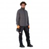 Coverguard - Pantalon couleur Gris anthracite/Citrouille CRISTOBAL (Conditionnement)
