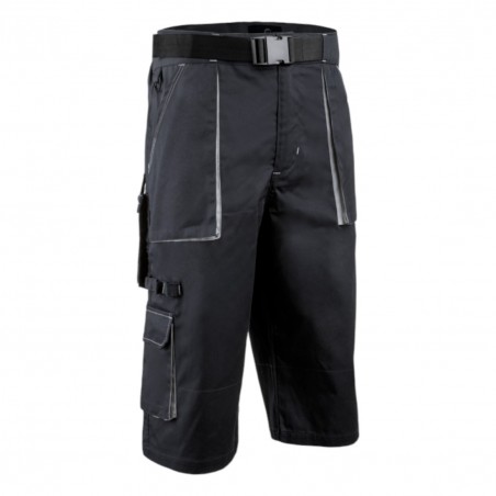 Coverguard - Bermuda long - NAVY II - 60% CO/40% PES 245g/m2 - Marine/Gris (NAVY/PADDOCK II)