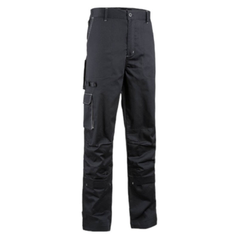 Coverguard - Pantalon couleur NAVY II (60% CO/40% PES 245g/m2 - Marine/Gris) - PADDOCK II
