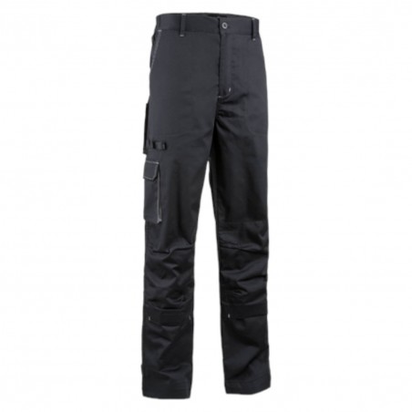 Coverguard - Pantalon couleur NAVY II (60% CO/40% PES 245g/m2 - Marine/Gris) - PADDOCK II