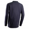 Coverguard - Polo manches longues couleur Marine LAURITS (180g/m2 UPF 50)