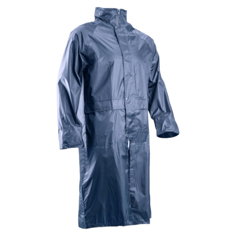 Coverguard - Manteau de pluie couleur Marine PVC COAT (100% PES enduit PVC souple 185g/m2)