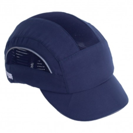 Coverguard - STYLCAP casquette anti-heurt bleue marine visière moyenne (Navy Blue medium)