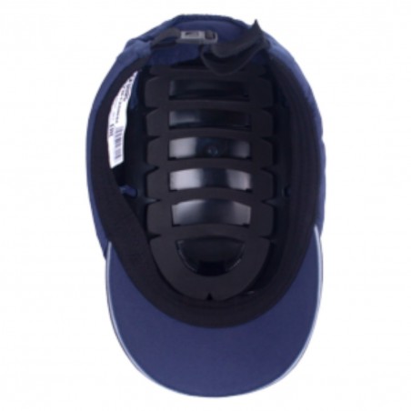 Coverguard - STYLCAP casquette anti-heurt bleue marine visière moyenne (Navy Blue medium)