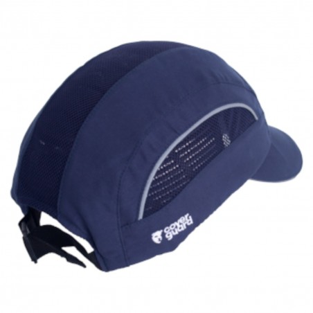 Coverguard - STYLCAP casquette anti-heurt bleue marine visière moyenne (Navy Blue medium)