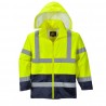 Portwest - Veste de pluie HV bicolore - H443