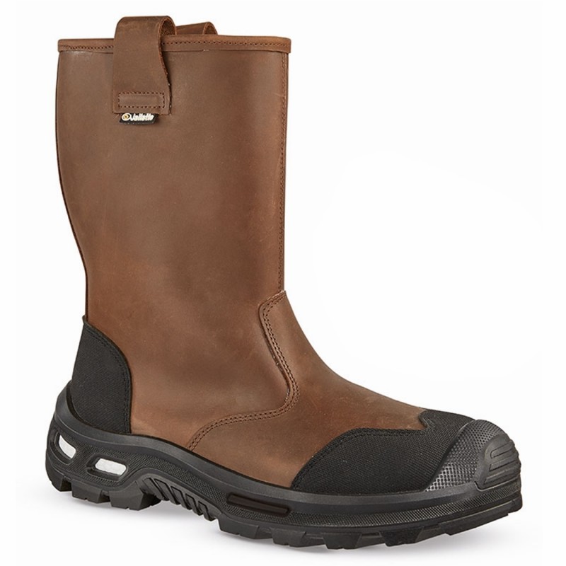 Jallatte - Bottes de sécurité marron et noire JALMUDO S3 CI SRC