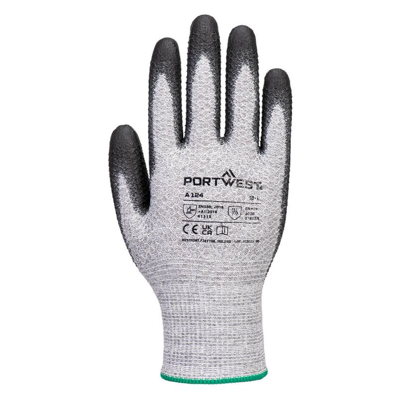 Portwest - Gants Grip jauge 13 en PU DIAMOND KNIT (Pack de 12)
